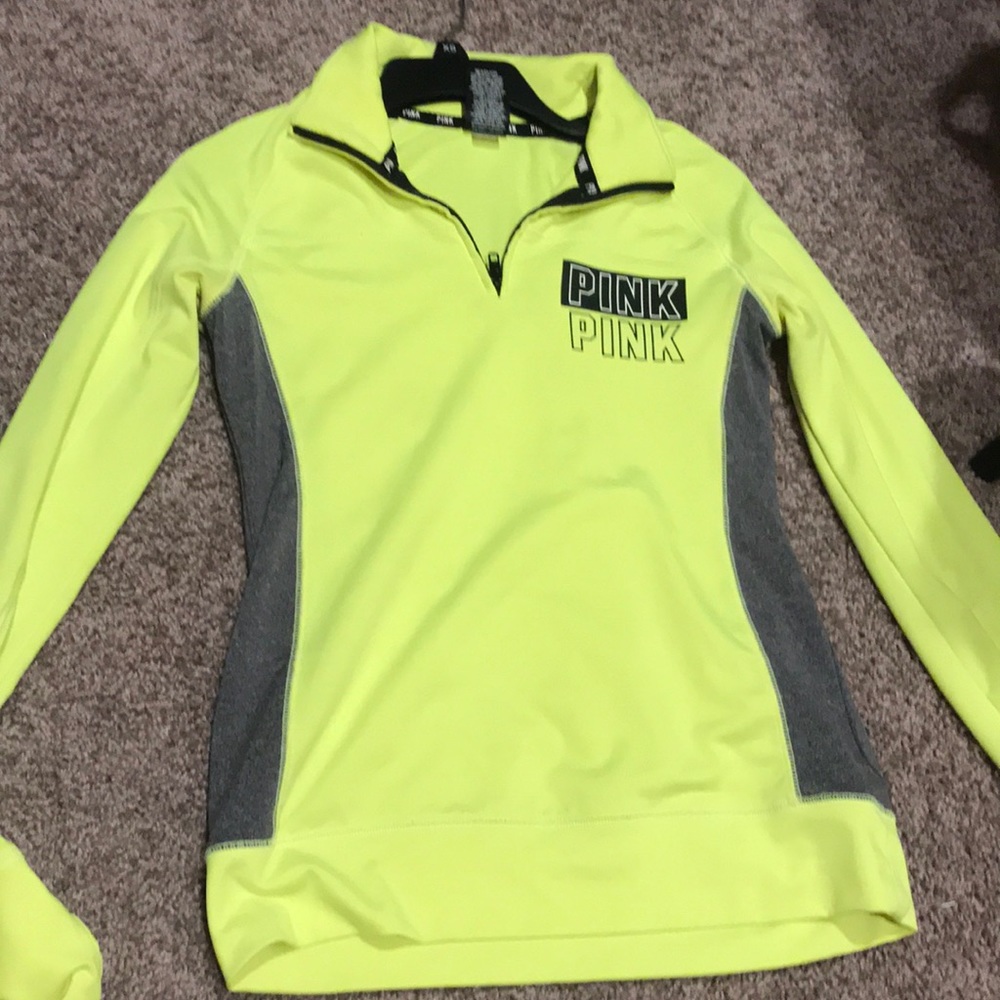 Neon pink sweatshirt